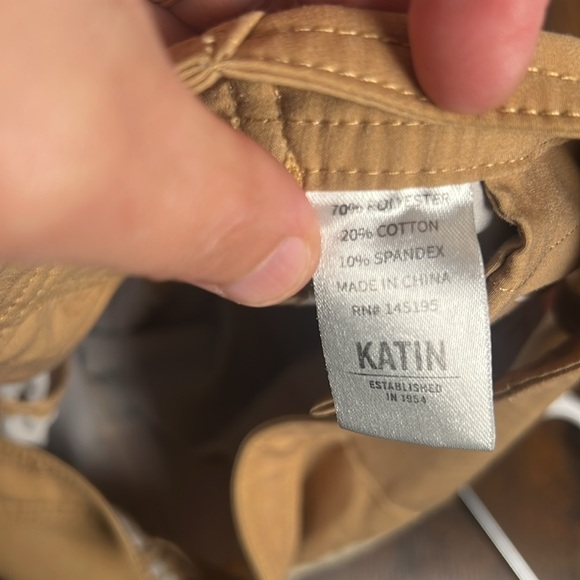 Katin Brown and Tan Board Shorts Quick-Dry Swimwear Duke Boardshorts Size 30 - Picture 8 of 8